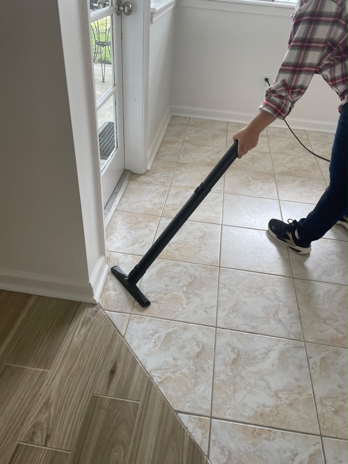 Bathroom cleaning result